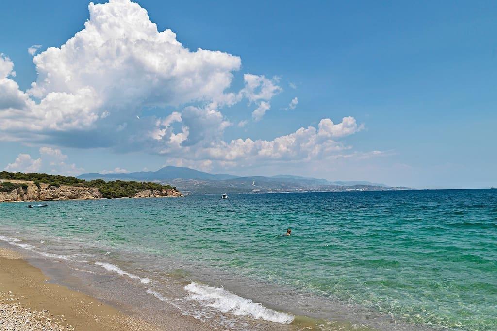 Paleo Kalamaki Isthmia Esterno foto